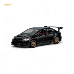 (Pre-Order) Microturbo Custom FD2 J'S Racing - Metallic Black 1:64 (ONLINE ORDER ONLY)