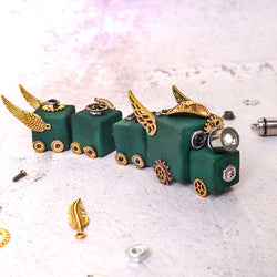DIY Timber Train Kit – Build a Wooden Train with LED Light, Fun Accessories, Home and Office Décor (ONLINE ORDER ONLY)