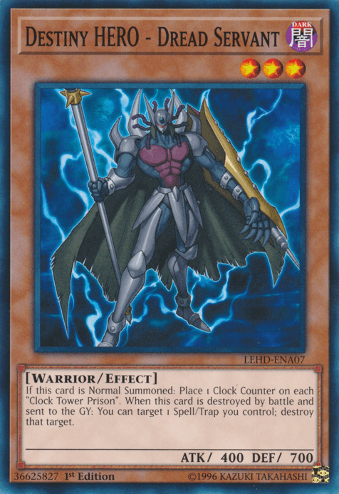 Destiny Hero - Dread Servant [LEHD-ENA07] Common (ONLINE ORDER ONLY)
