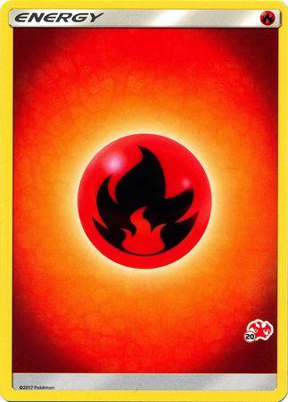 Fire Energy (Charizard Stamp #20) [Battle Academy 2020] (Online Only)