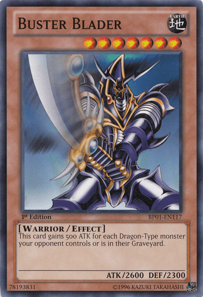 Buster Blader [BP01-EN117] Common (ONLINE ORDER ONLY)