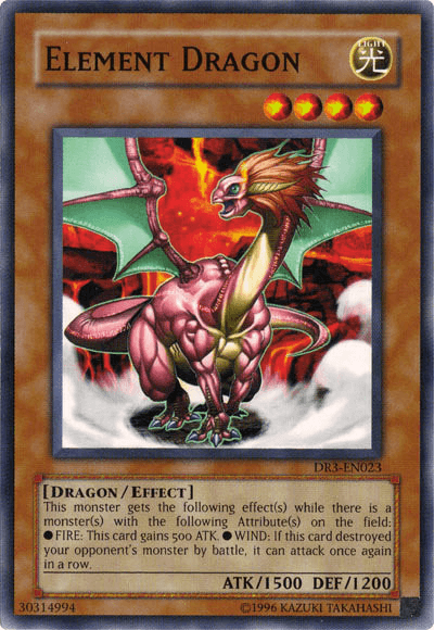 Element Dragon [DR3-EN023] Common (ONLINE ORDER ONLY)