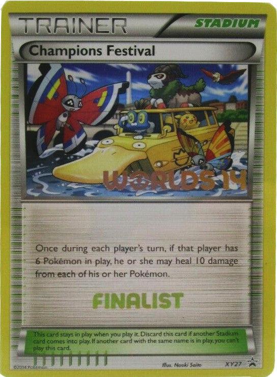Champions Festival (XY27) (2014 Finalist) [XY: Black Star Promos] (Online Only)