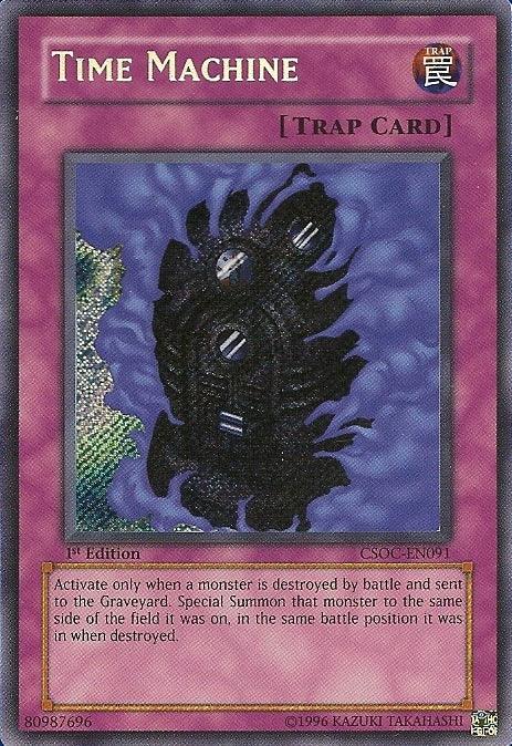 Time Machine [CSOC-EN091] Secret Rare (ONLINE ORDER ONLY)
