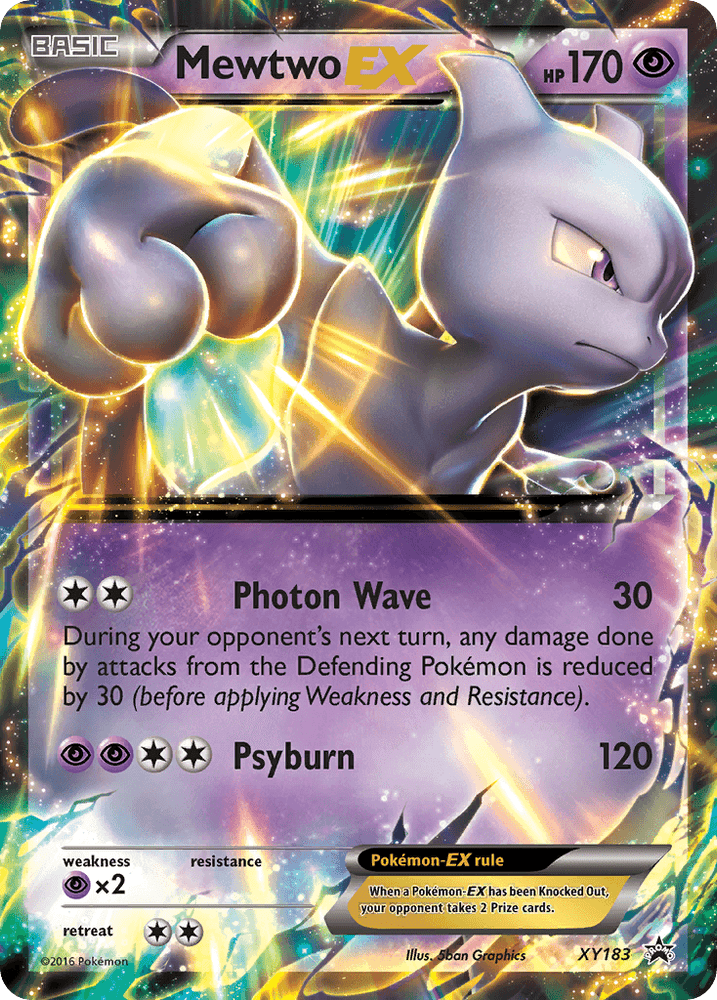 Mewtwo EX (XY183) [XY: Black Star Promos] (Online Only)