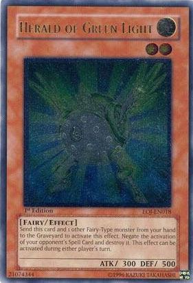 Herald of Green Light [EOJ-EN018] Ultimate Rare (ONLINE ORDER ONLY)