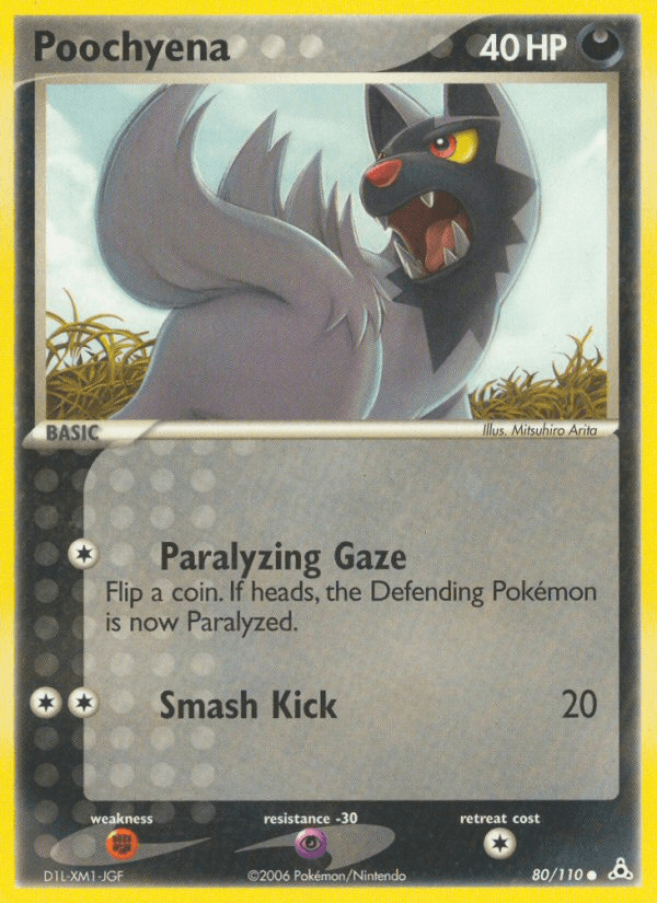 Poochyena (80/110) [EX: Holon Phantoms] (Online Only)
