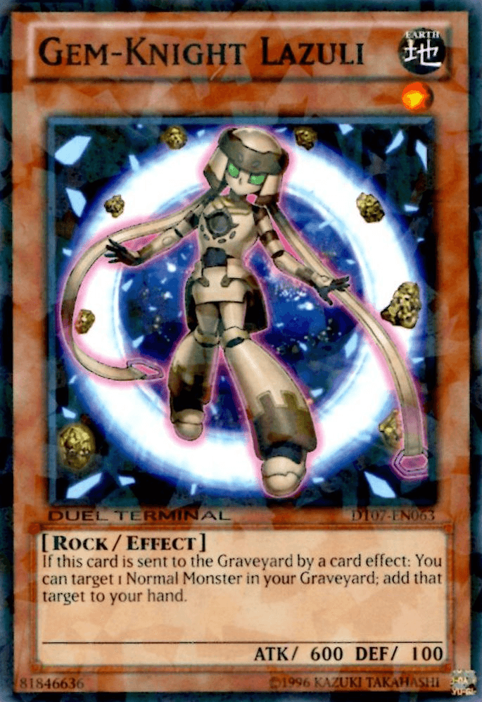 Gem-Knight Lazuli [DT07-EN063] Common (ONLINE ORDER ONLY)