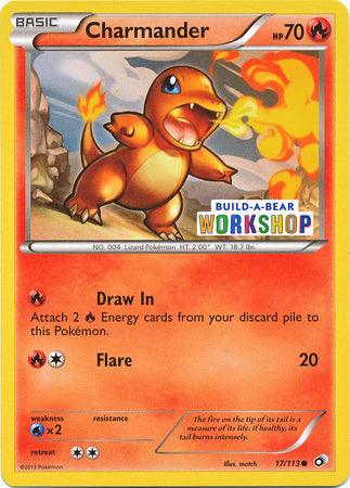 Charmander (17/113) (Build A Bear Workshop Exclusive) [Black & White: Legendary Treasures] (Online Only)