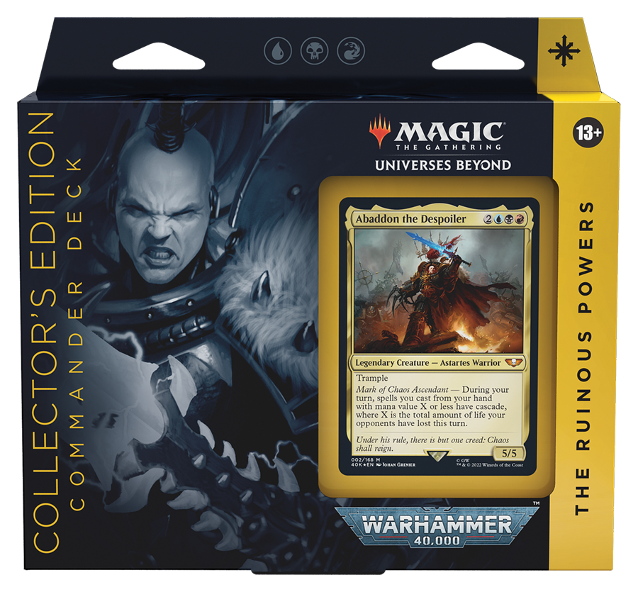 Warhammer 40,000 - Commander Deck (The Ruinous Powers - Collector's Edition) (ONLINE ORDER ONLY)
