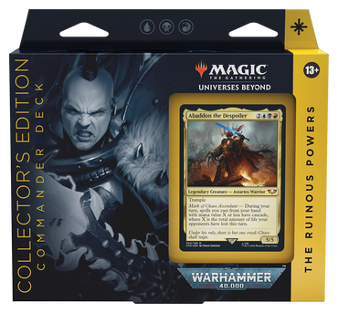 Warhammer 40,000 - Commander Deck (The Ruinous Powers - Collector's Edition) (ONLINE ORDER ONLY)