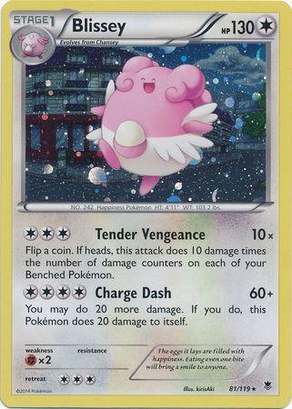 Blissey (81/119) (Cosmos Holo) [XY: Phantom Forces] (Online Only)