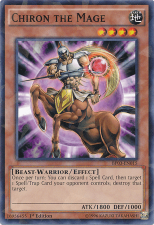 Chiron the Mage [BP03-EN015] Shatterfoil Rare (ONLINE ORDER ONLY)