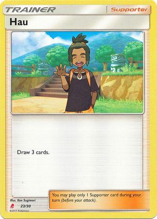 Hau (23/30) [Sun & Moon: Trainer Kit - Lycanroc] (Online Only)