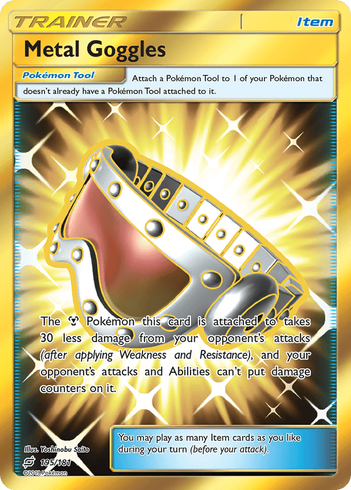 Metal Goggles (195/181) [Sun & Moon: Team Up] (Online Only)