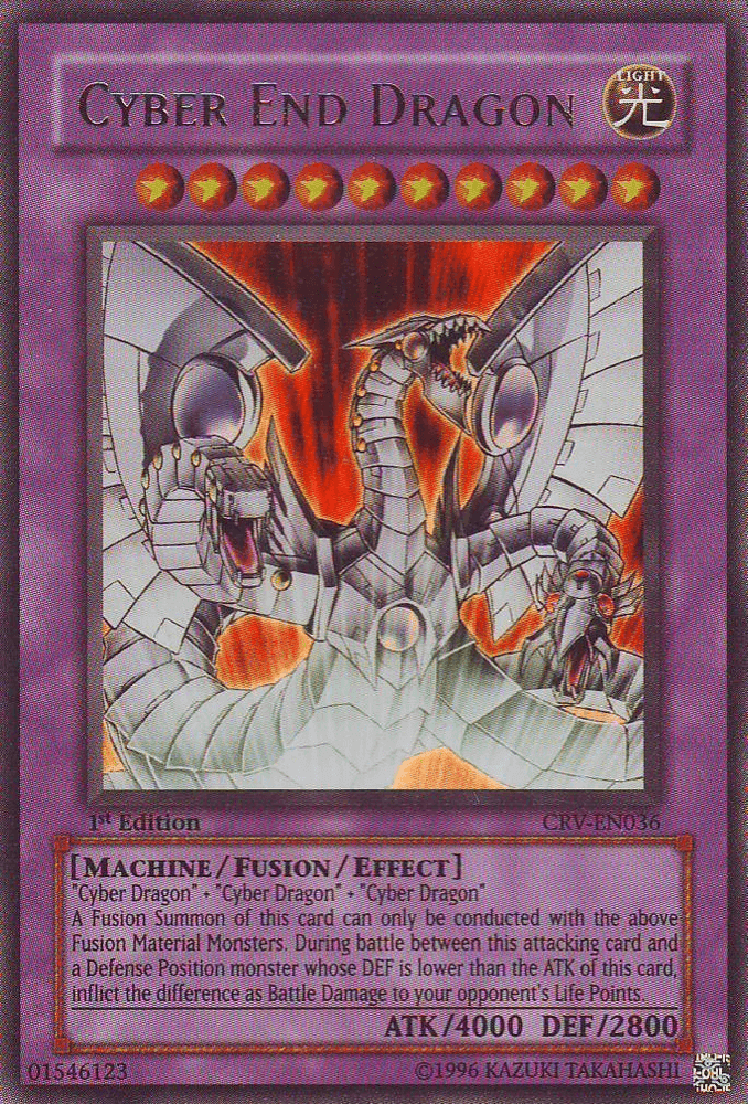 Cyber End Dragon [CRV-EN036] Ultra Rare (ONLINE ORDER ONLY)