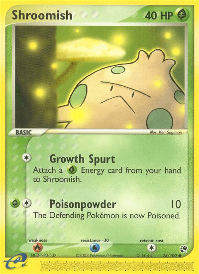 Shroomish (78/100) [EX: Sandstorm] (Online Only)
