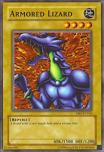 Armored Lizard [DB1-EN143] Common (ONLINE ORDER ONLY)