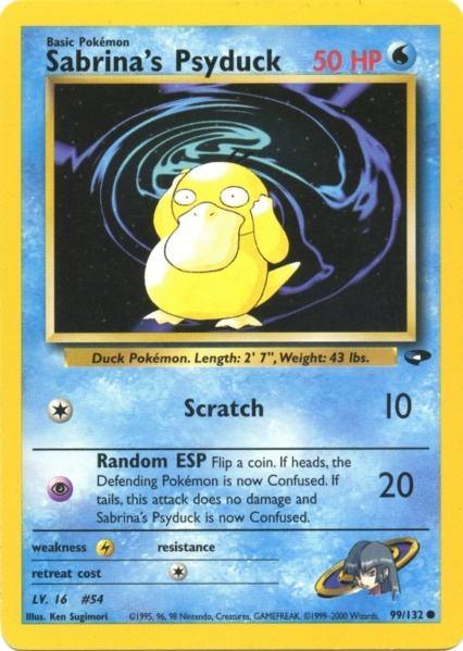 Sabrina's Psyduck (99/132) [Gym Challenge Unlimited] (Online Only)