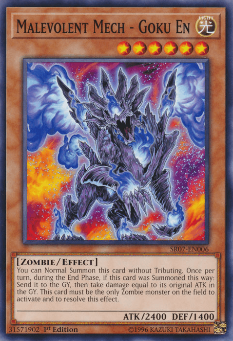 Malevolent Mech - Goku En [SR07-EN006] Common (ONLINE ORDER ONLY)