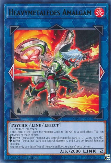 Heavymetalfoes Amalgam [MP22-EN027] Rare (ONLINE ORDER ONLY)