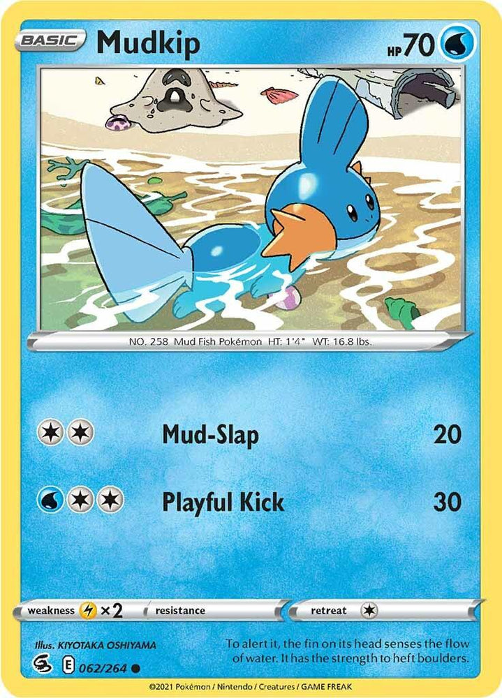 Mudkip (062/264) [Sword & Shield: Fusion Strike] (Online Only)
