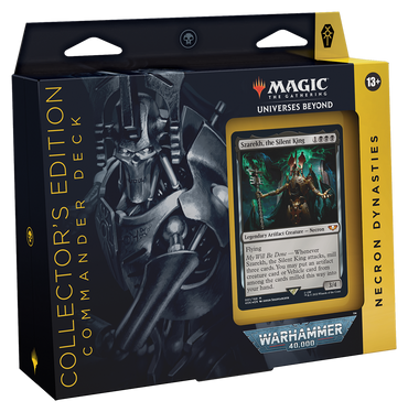 Warhammer 40,000 - Commander Deck (Necron Dynasties - Collector's Edition) (ONLINE ORDER ONLY)