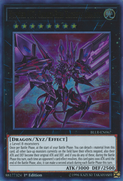 Number 107: Galaxy-Eyes Tachyon Dragon [BLLR-EN067] Ultra Rare (ONLINE ORDER ONLY)