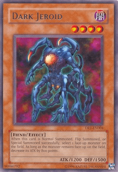 Dark Jeroid [DR1-EN004] Rare (ONLINE ORDER ONLY)
