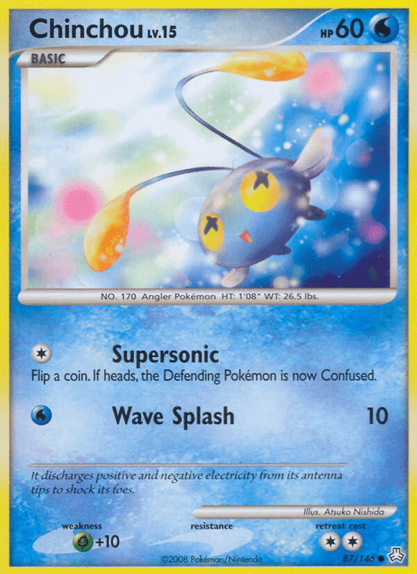 Chinchou (87/146) [Diamond & Pearl: Legends Awakened] (Online Only)