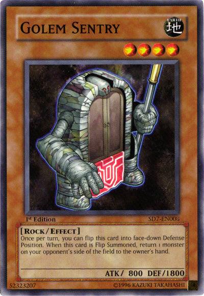 Golem Sentry [SD7-EN008] Common (ONLINE ORDER ONLY)