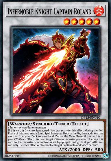 Infernoble Knight Captain Roland [OP15-EN010] Super Rare (ONLINE ORDER ONLY)