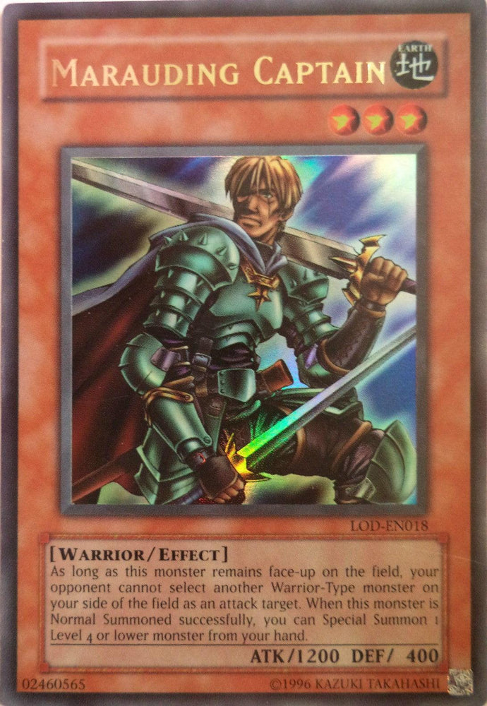 Marauding Captain [LOD-EN018] Ultra Rare (ONLINE ORDER ONLY)