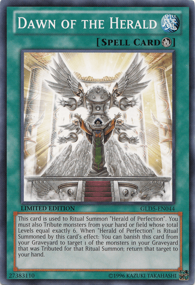 Dawn of the Herald [GLD5-EN044] Common (ONLINE ORDER ONLY)