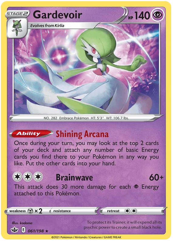Gardevoir (061/198) [Sword & Shield: Chilling Reign] (Online Only)