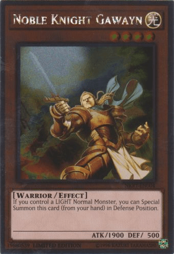 Noble Knight Gawayn [NKRT-EN004] Platinum Rare (ONLINE ORDER ONLY)