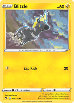 Blitzle (053/185) [Sword & Shield: Vivid Voltage] (Online Only)
