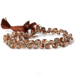 6mm Andalusite Faceted Heart Beads 8.75 inch 64 pieces (ONLINE ORDER ONLY)
