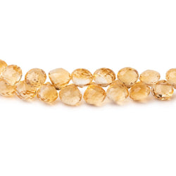 5mm Citrine Faceted Candy Kiss Beads 8 inch 64 pieces (ONLINE ORDER ONLY)