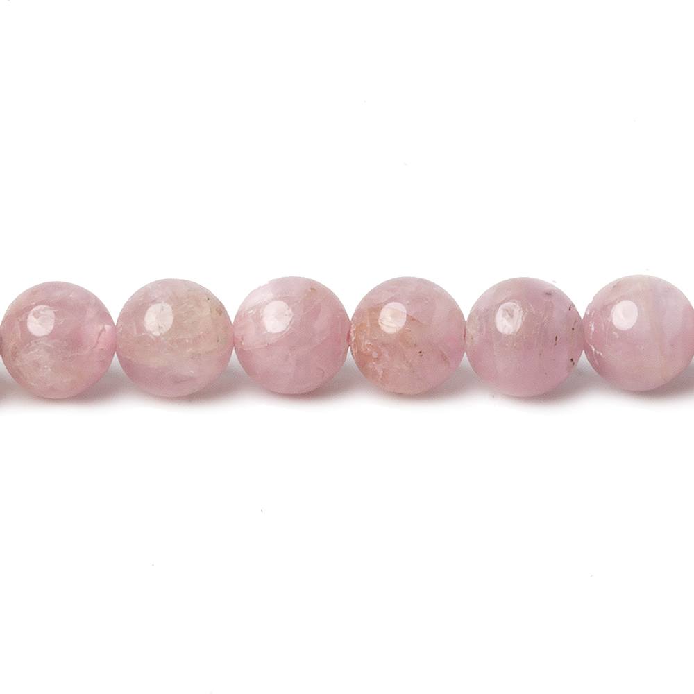 6mm Kunzite Plain Rounds 16 inch 66 beads AA (ONLINE ORDER ONLY)