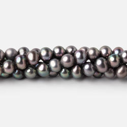 6mm Olive Peacock Off Round Freshwater Pearls 15.75 inch 75 Beads (ONLINE ORDER ONLY)