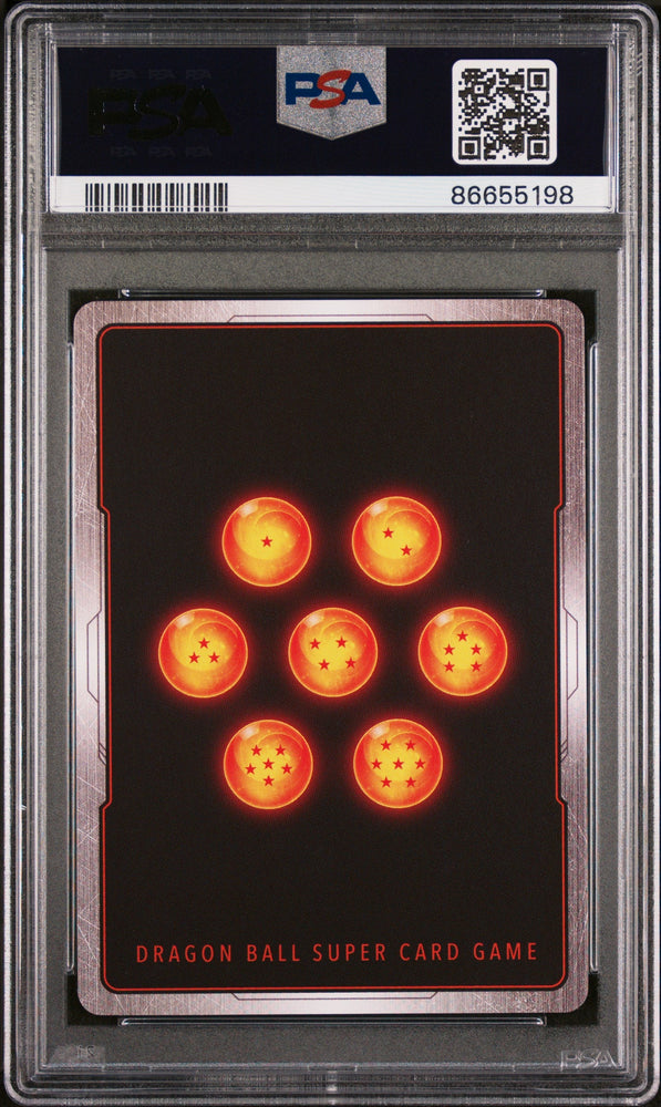 2023 DRAGON BALL SUPER 1 WILD RESURGENCE 12 SSB GOKU, GODLY TRNG #P-497 - PSA 10 (Online Order Only)
