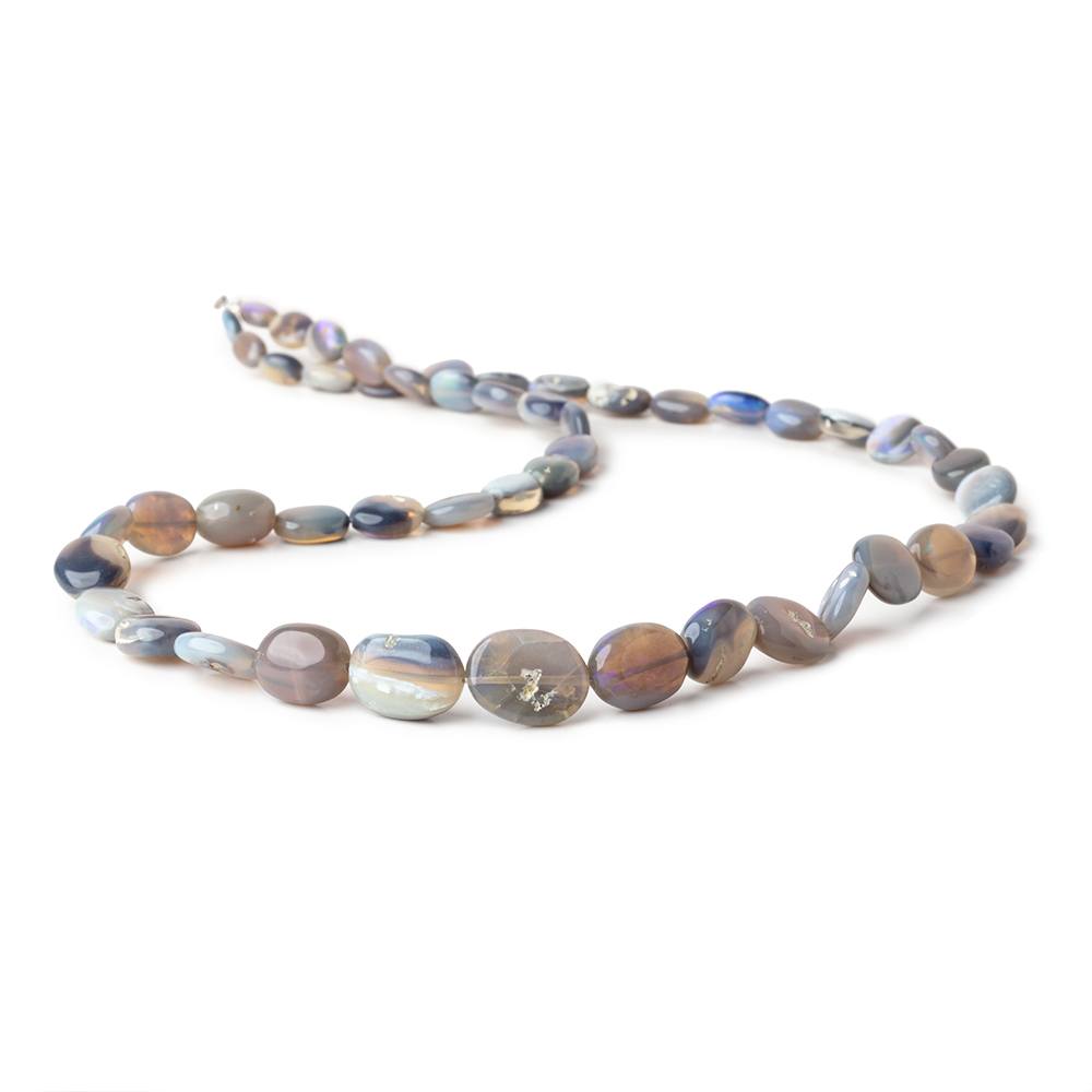 6x4-14x10mm Australian Opal Plain Nuggets 18 inch 50 Beads (ONLINE ORDER ONLY)