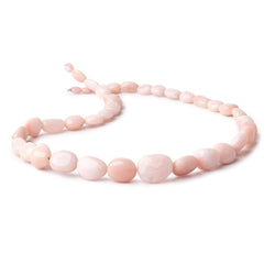 6x4-16x13mm Pink Peruvian Opal Plain Nugget Beads 17 inch 36 pieces (ONLINE ORDER ONLY)