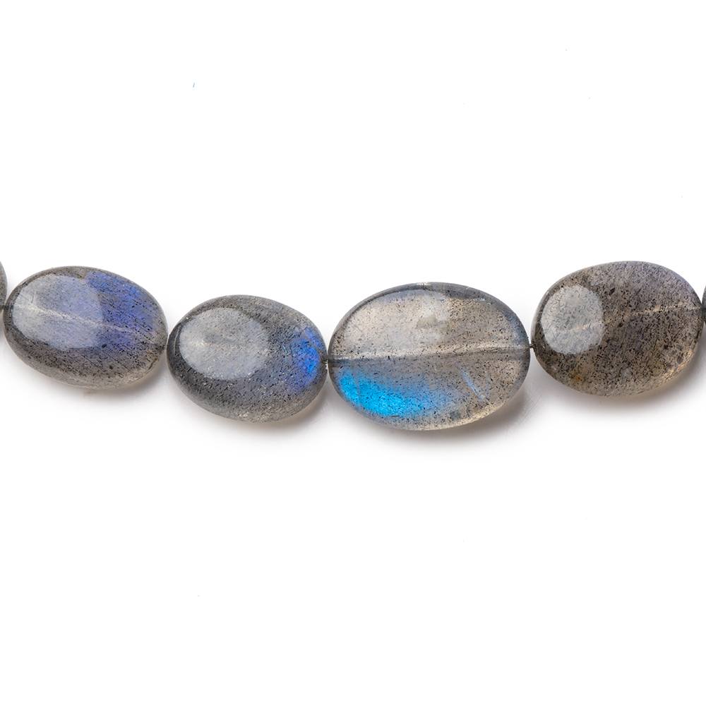 6x5-14x9mm Labradorite Plain Oval Beads 18 inch 48 pieces AAA (ONLINE ORDER ONLY)