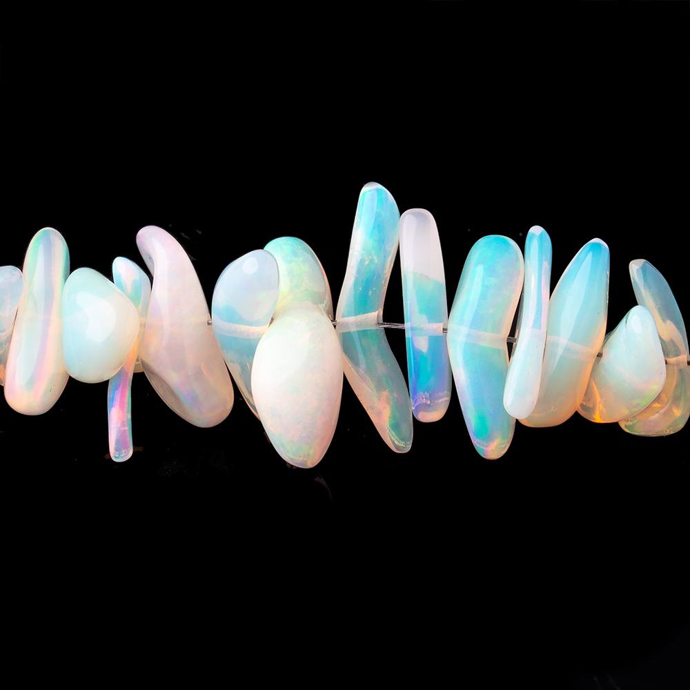 6x5-19x3mm Ethiopian Opal Plain Nugget Beads 16 inch 110 pieces (ONLINE ORDER ONLY)