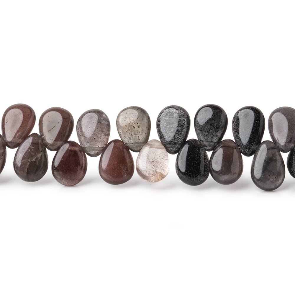 6x5-7x6mm Cat's Eye Scapolite Plain Pear Beads 8 inch 70 pieces (ONLINE ORDER ONLY)