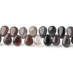 6x5-7x6mm Cat's Eye Scapolite Plain Pear Beads 8 inch 70 pieces (ONLINE ORDER ONLY)