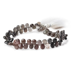 6x5-7x6mm Cat's Eye Scapolite Plain Pear Beads 8 inch 70 pieces (ONLINE ORDER ONLY)