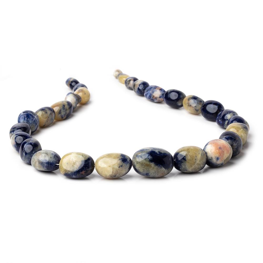 6x5.5-20x13.5mm Sodalite Plain Nugget Beads 16 inch 28 pieces AA (ONLINE ORDER ONLY)